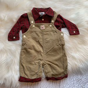 Chaps newborn outfit